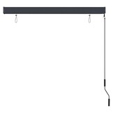 VidaXL Rolgordijn Buiten 140x250cm Antraciet - 56% Korting!
