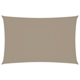 vidaXL Zonnescherm Rechthoek 2x5m Taupe -56%! Zo Goed Als Nieuw