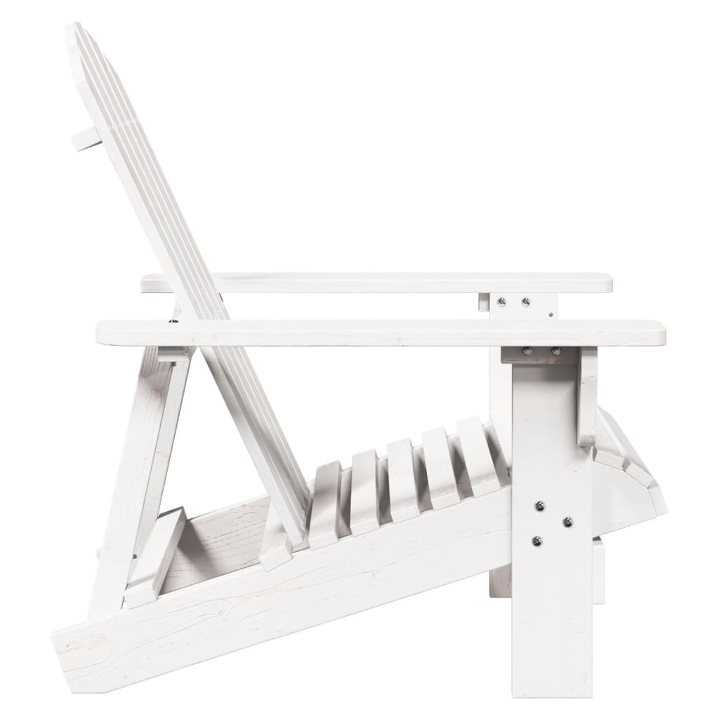 Adirondack Stoel Vurenhout Wit - ZGAN - 46% Korting!