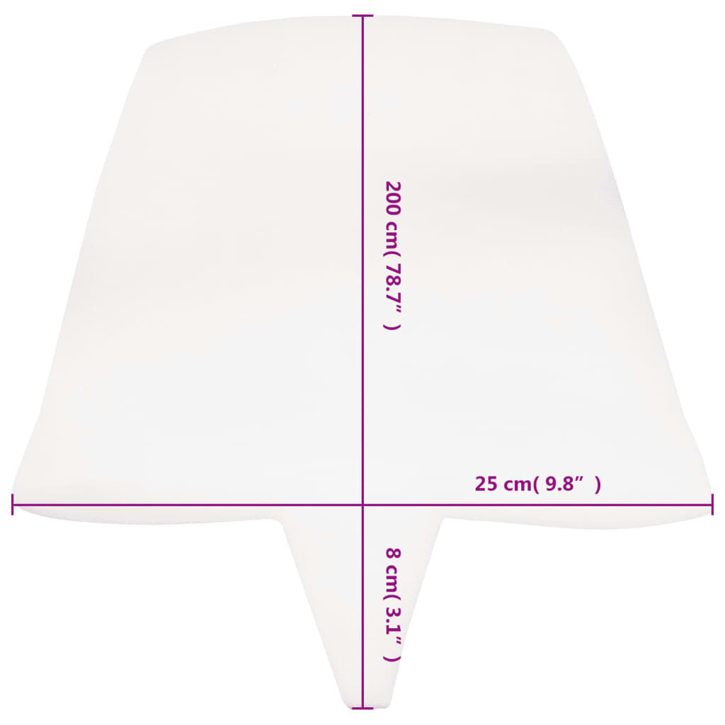 Matraswig 25x200 cm - Maak 2 bedden 1! 71% Korting