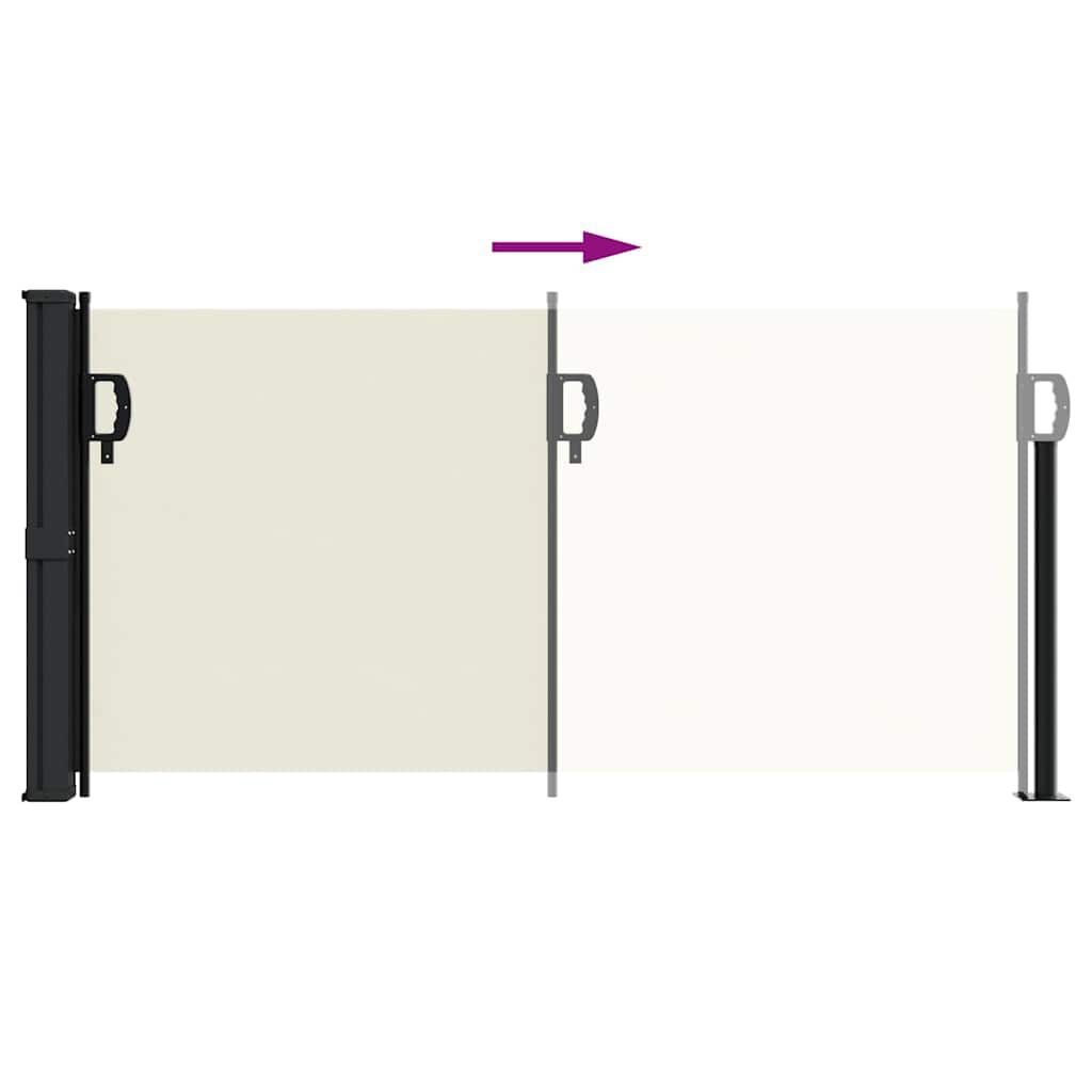 VidaXL Uittrekbaar Windscherm Crème 100x300cm - 46% Korting!