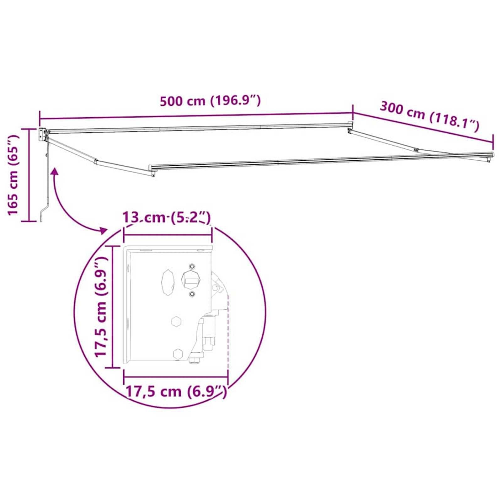 Markies Antraciet 5x3m Metaal - 40% Korting!