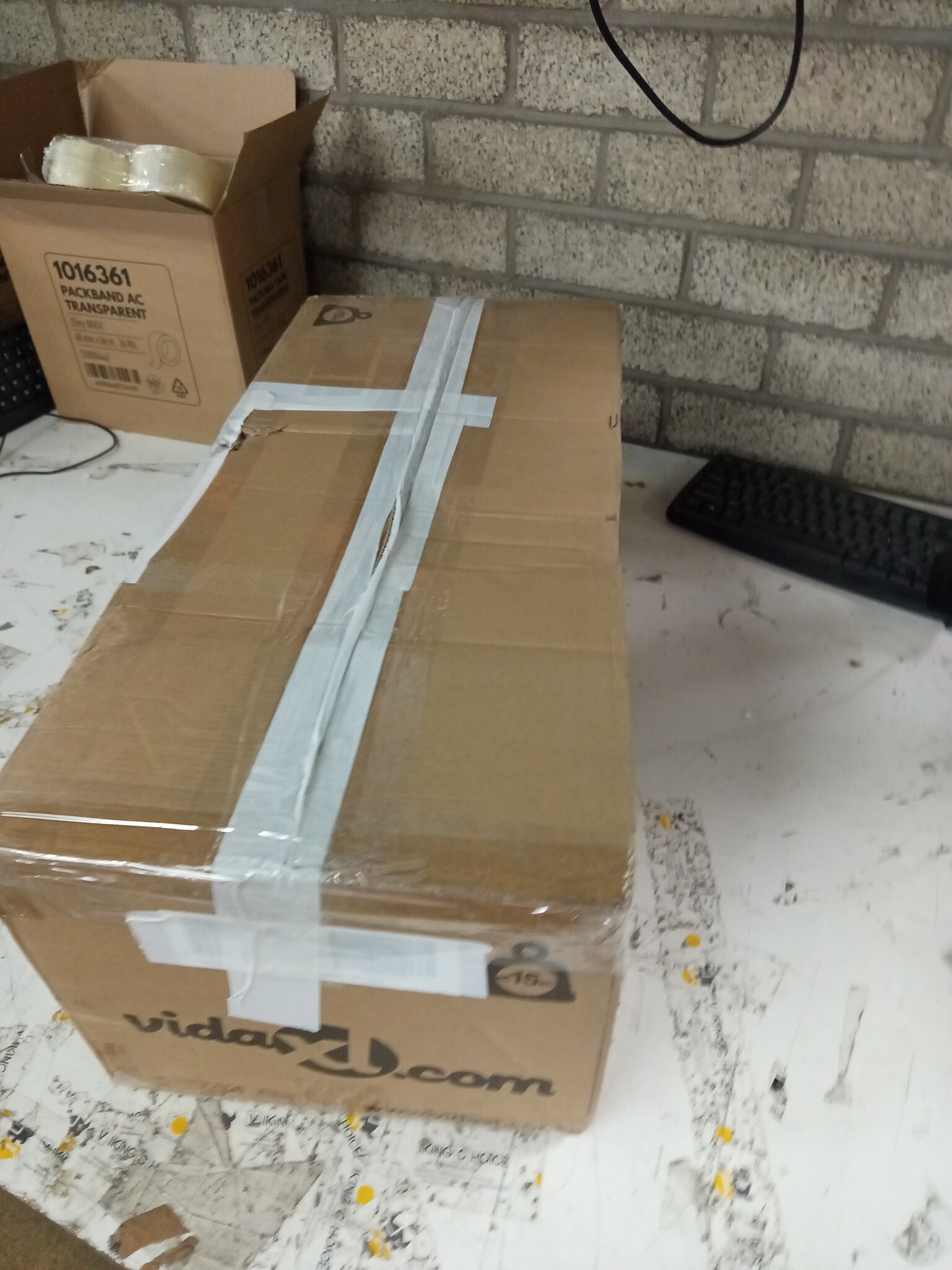 vidaXL Wandschappen Wit (2 st) - 55% Korting! Deukjes