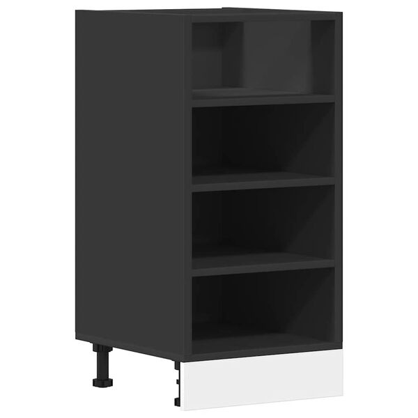 vidaXL Onderkast Zwart 40cm - 55% Korting! (Gebruikt)