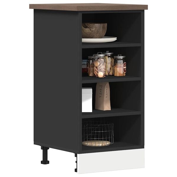 vidaXL Onderkast Zwart 40cm - 55% Korting! (Gebruikt)