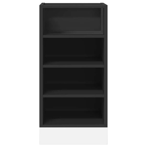 vidaXL Onderkast Zwart 40cm - 55% Korting! (Gebruikt)