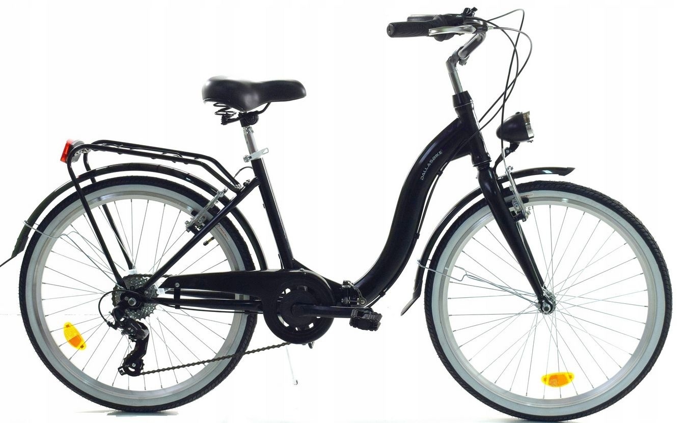 Swan Vouwfiets 24 inch - 6v - Zwart - 40% Korting!