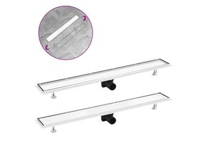 Doucheafvoer RVS 93cm - 71% Korting - Met 2-in-1 Deksel!