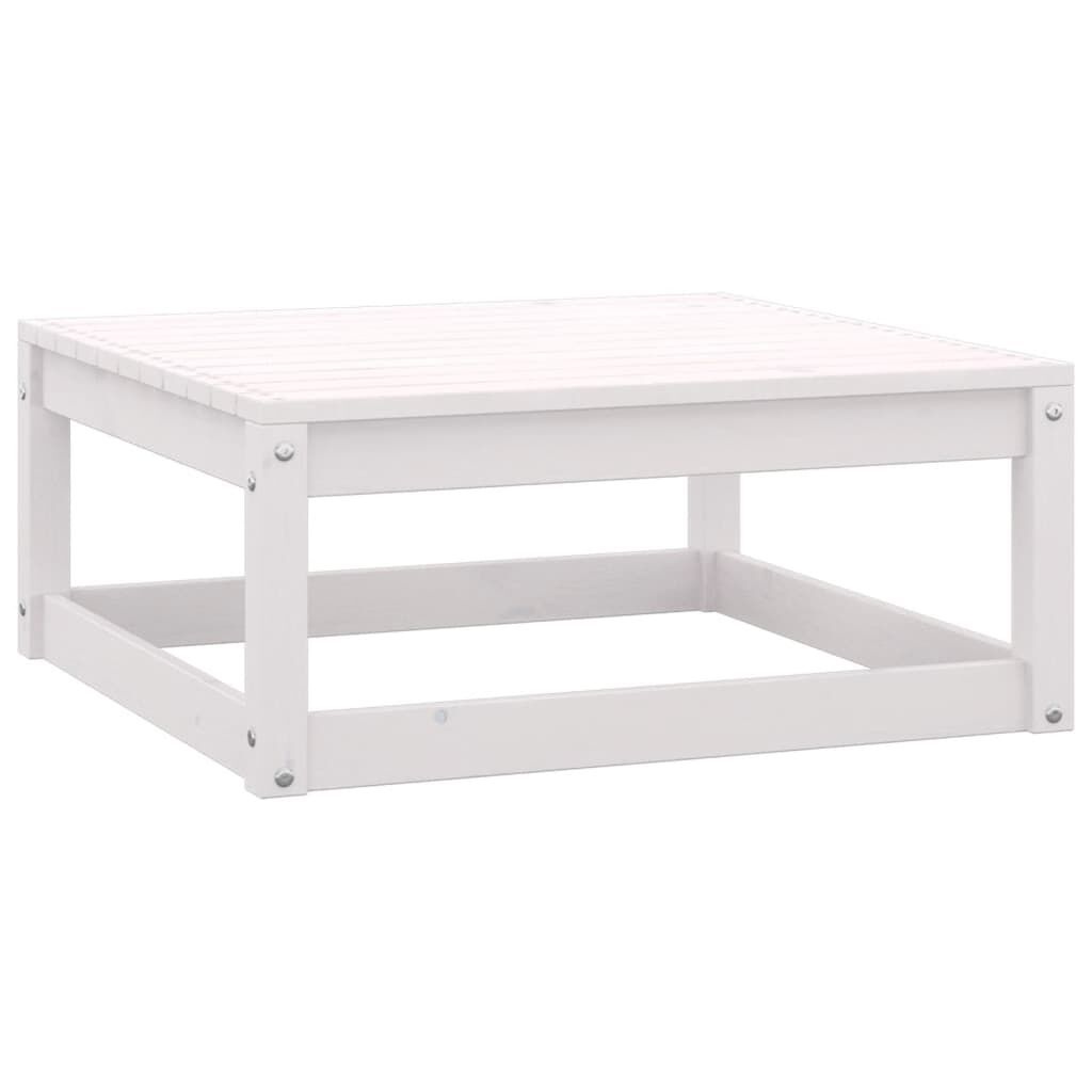 vidaXL Loungeset Grenenhout Wit - 2-delig - 40% Korting!