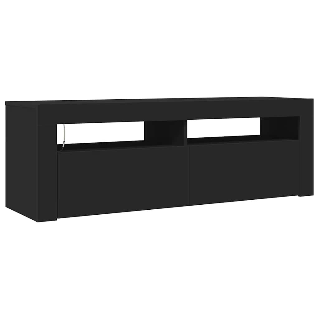 TV Meubel LED Zwart 120cm - 55% Korting!