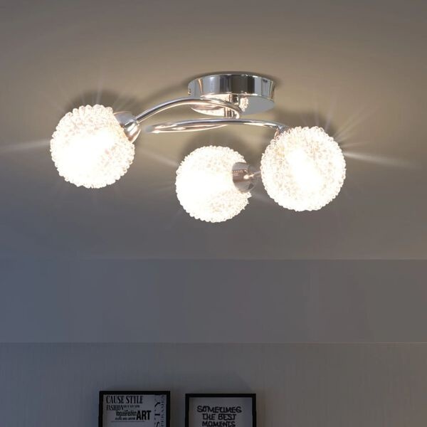 vidaXL Plafondlamp 3xG9 - 120W - Retourdeal! 40% Korting