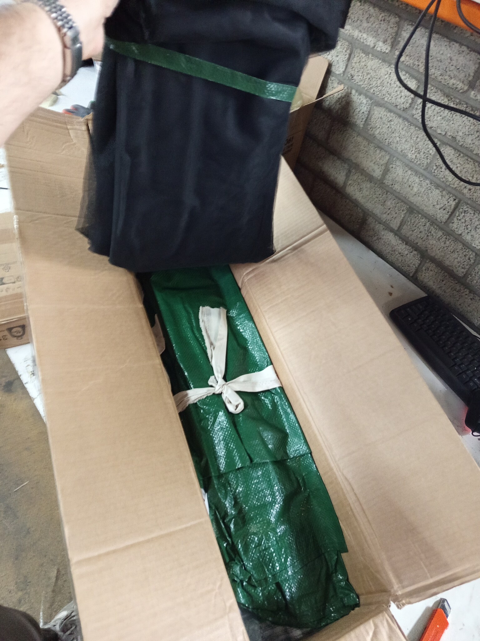 Partytent 3x3m Groen met Mesh Zijwanden - 55% Korting!