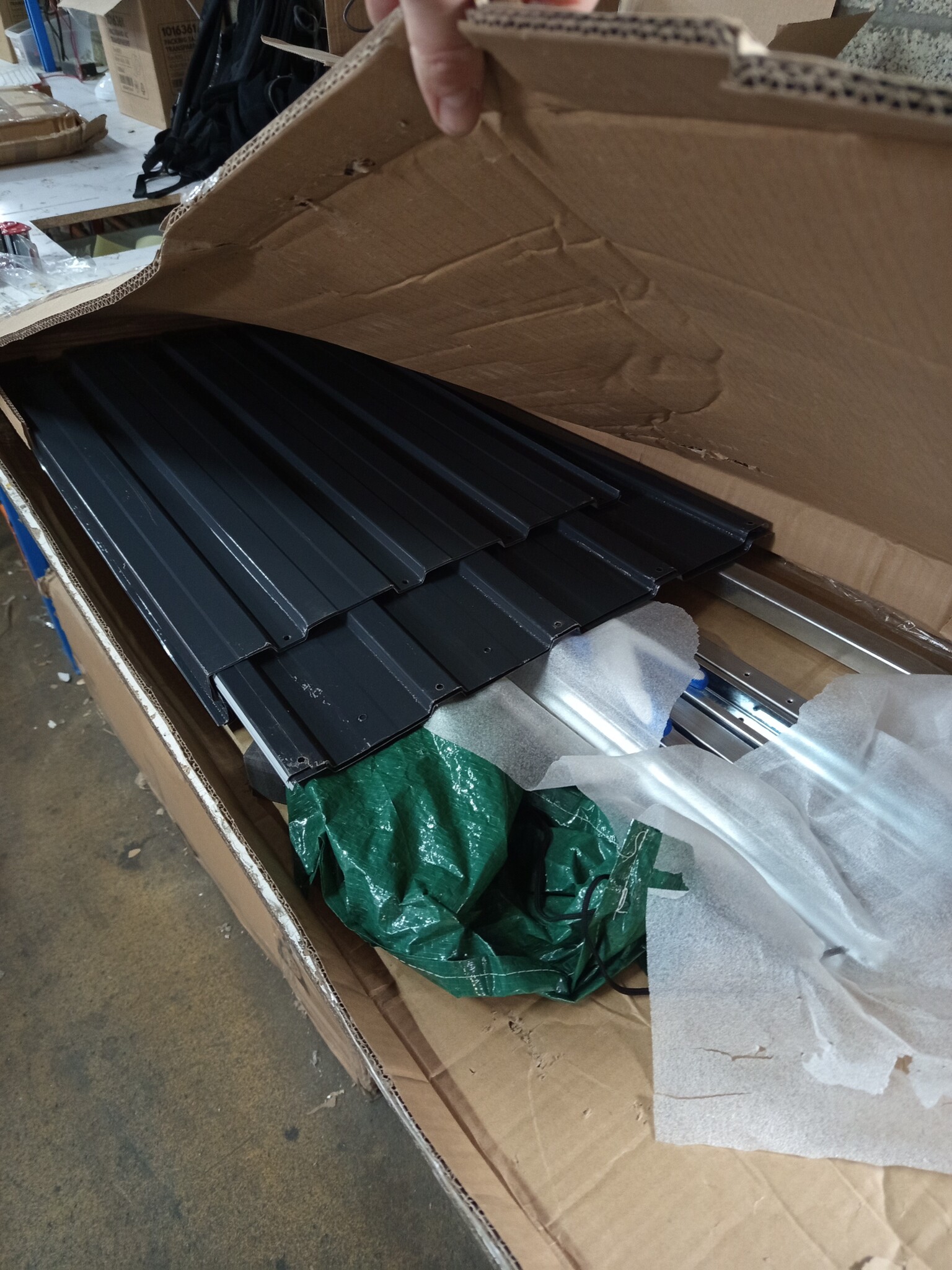 VidaXL Tuinbox Antraciet - 109cm - 55% Korting! (Krassen)
