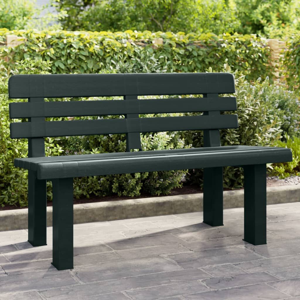 Tuinbankje Groen 110cm - Zo Goed Als Nieuw! -40%