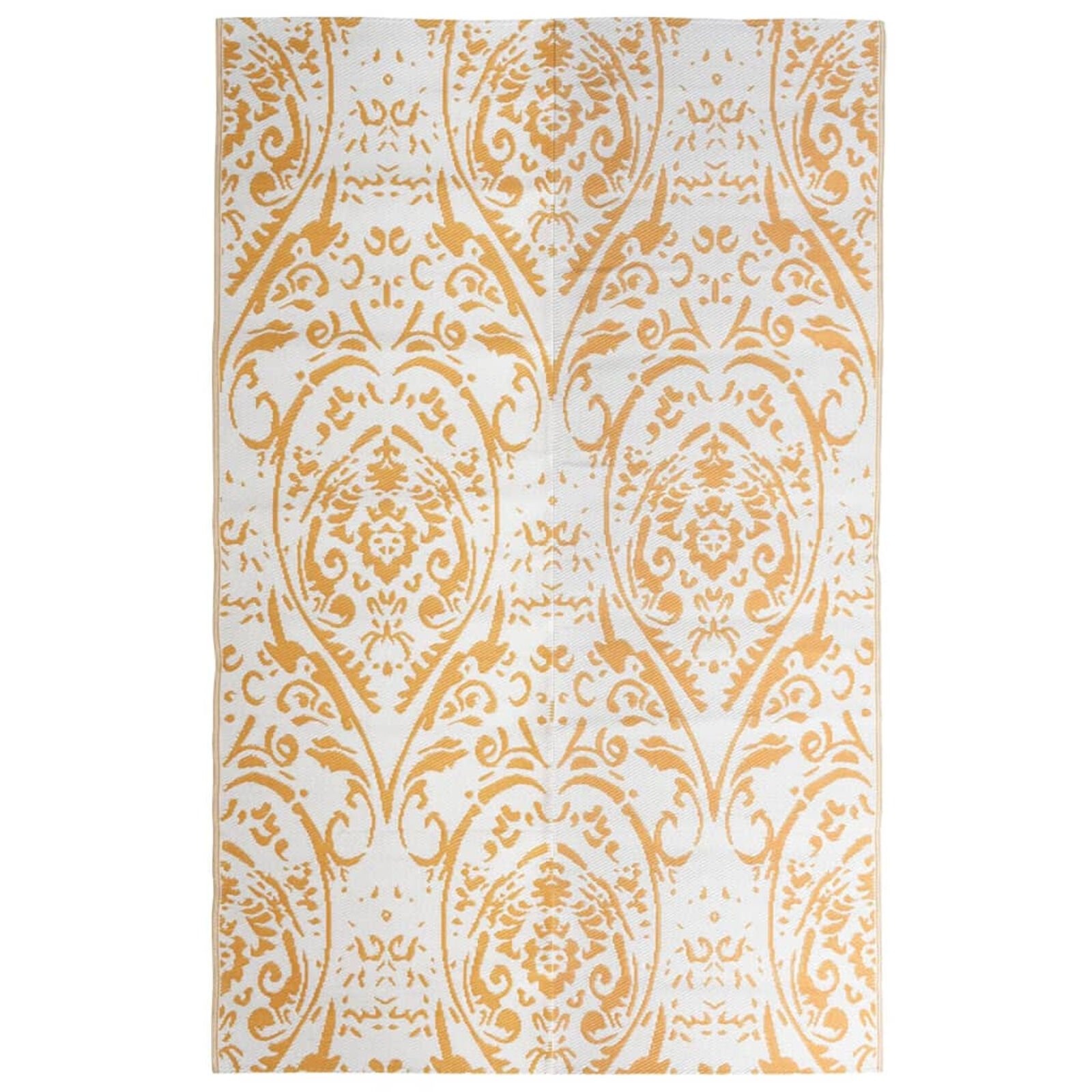 vidaXL Buitenkleed ARAKIL 190x290 Oranje/Wit - 40% Korting!