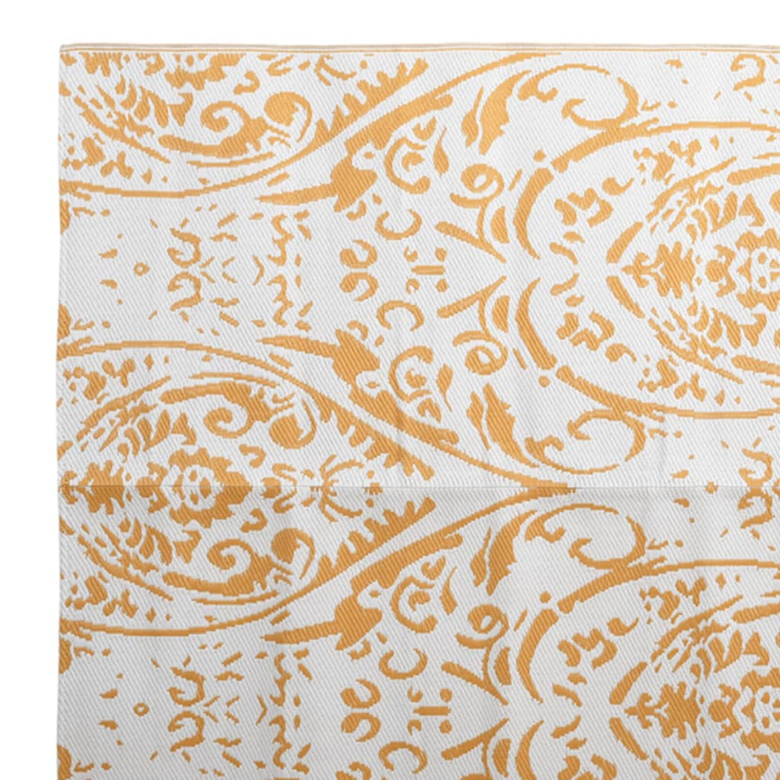 vidaXL Buitenkleed ARAKIL 190x290 Oranje/Wit - 40% Korting!
