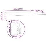 Markies Handmatig Wit 4x3.5m Metaal - 47% Korting!