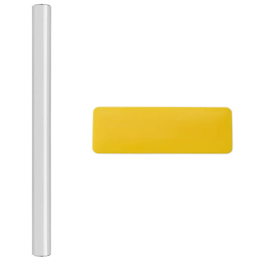 vidaXL Spiegelfolie Zilver 90x1000cm -40%! TOPDEAL!