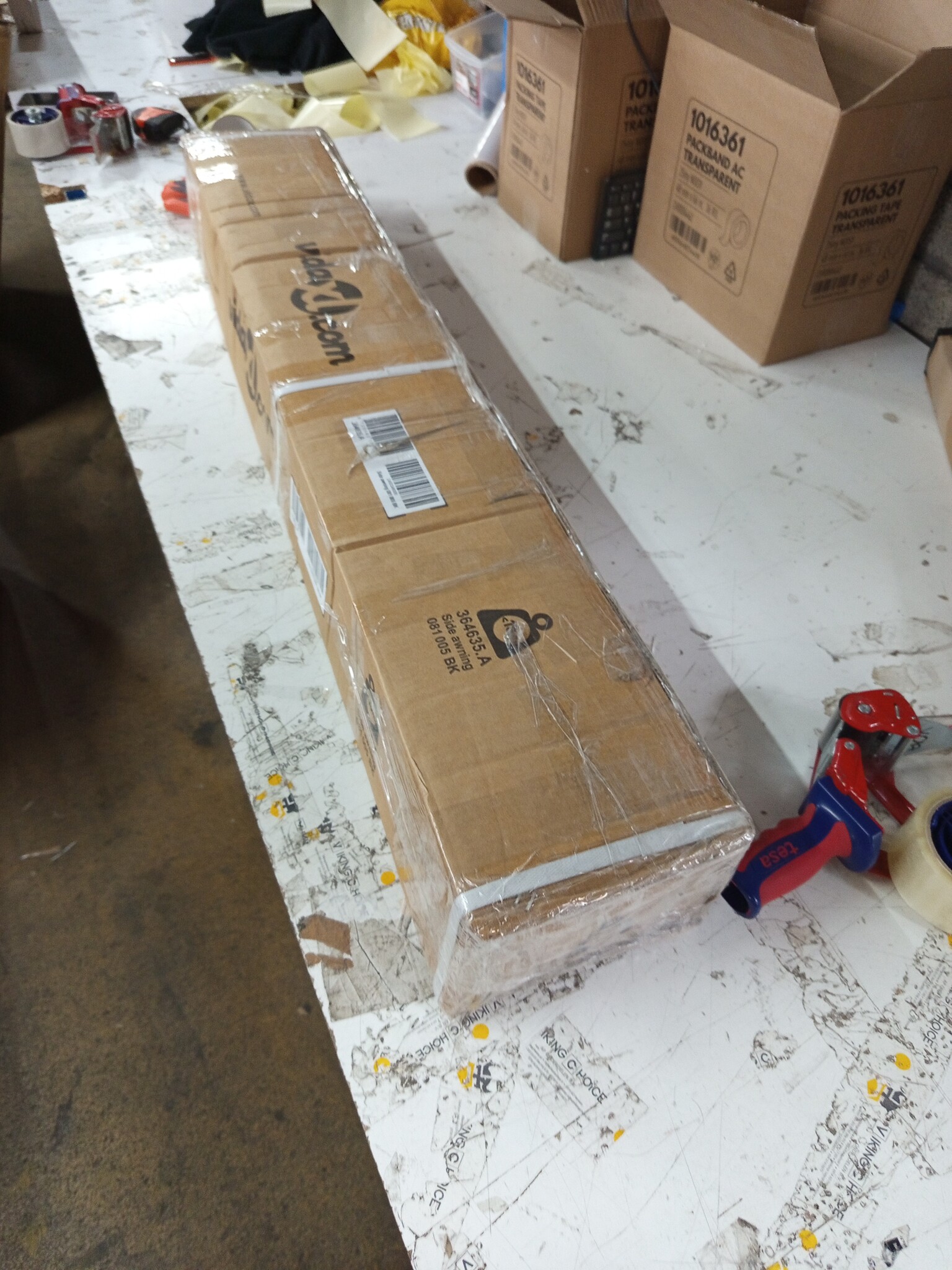 VidaXL Uittrekbaar Tuinscherm 180x500cm Zwart - 55% Korting!
