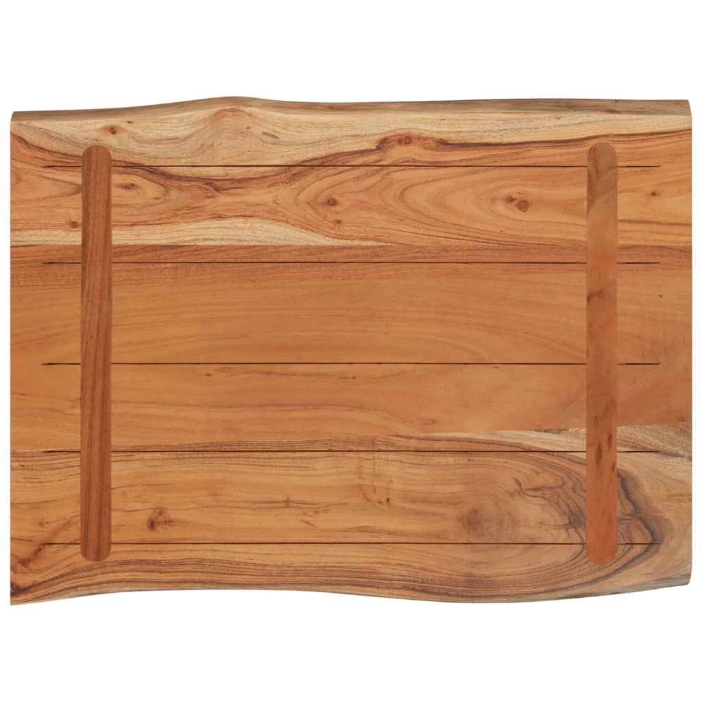 Acacia Tafelblad 80x60cm - Natuurlijke Rand - 40% Korting!