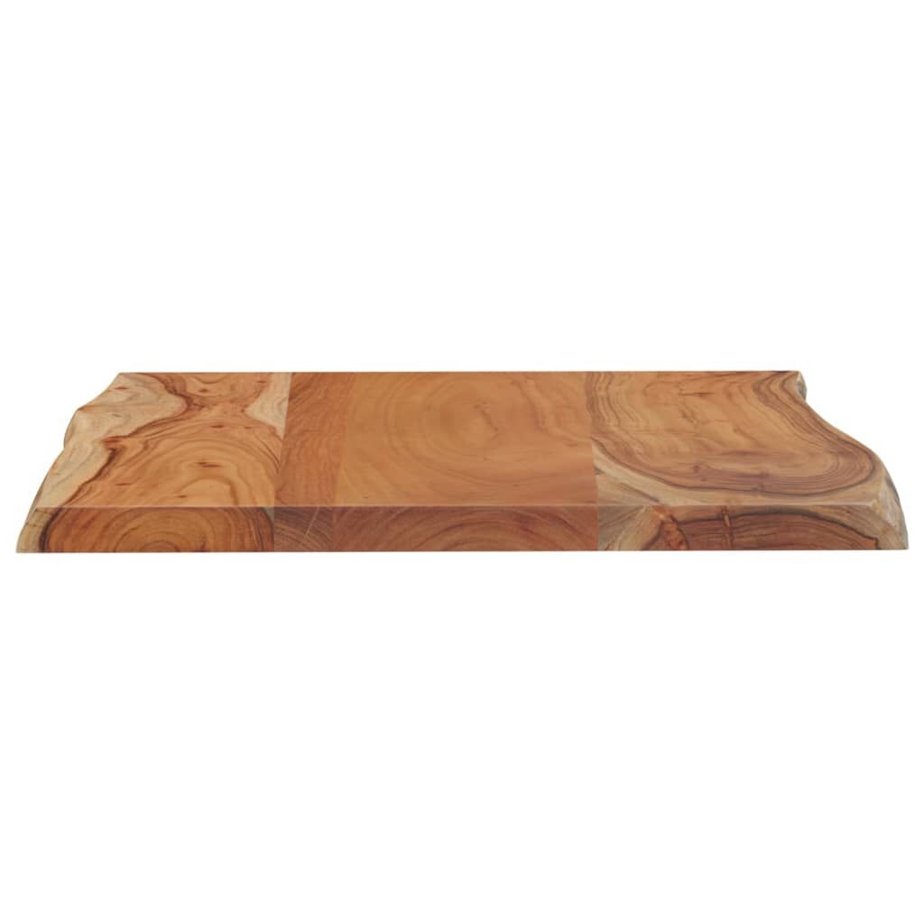 Acacia Tafelblad 80x60cm - Natuurlijke Rand - 40% Korting!