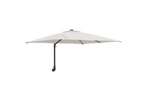 vidaXL Tuinparasol Beige/Zwart - 40% Korting!