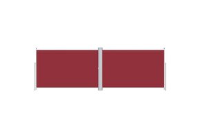 VidaXL Uittrekbaar Windscherm Rood 200x600cm - 68% Korting!