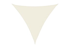 Zonnescherm Driehoek Crème 4,5m - 65% Korting!