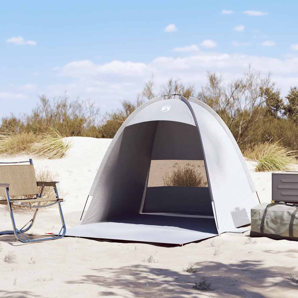 vidaXL Strandtent Grijs - 3 Personen - 65% Korting!