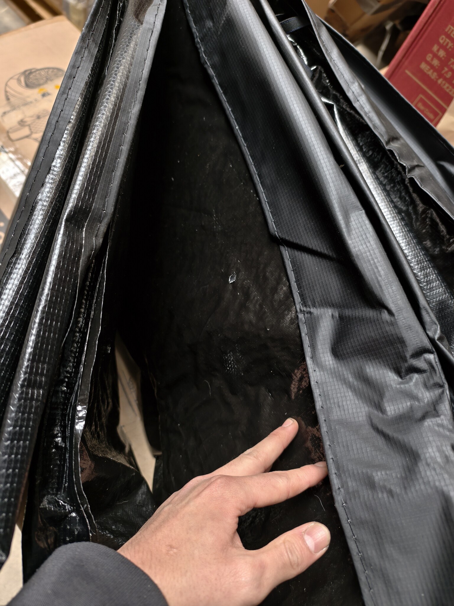 Trampoline Rand 305cm Zwart - 55% Korting! (Vuil/Haren)