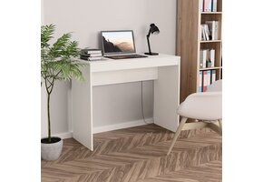 vidaXL Bureau Wit 90x40cm - DEUK - 60% Korting!