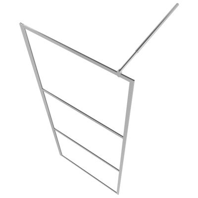 Inloopdouchewand 90x195 Halfmat - 40% Korting!