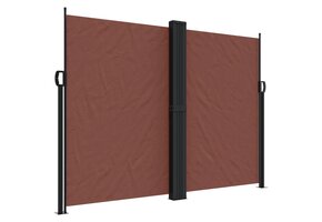 vidaXL Windscherm Bruin 180x1000cm - 55% Korting!