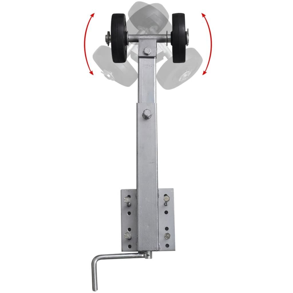 vidaXL 2-delige Rollerboegsteunenset voor boottrailer 59-84 cm