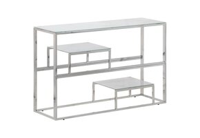 VidaXL Wandtafel Zilver/Wit - Zo Goed Als Nieuw! 40% Korting