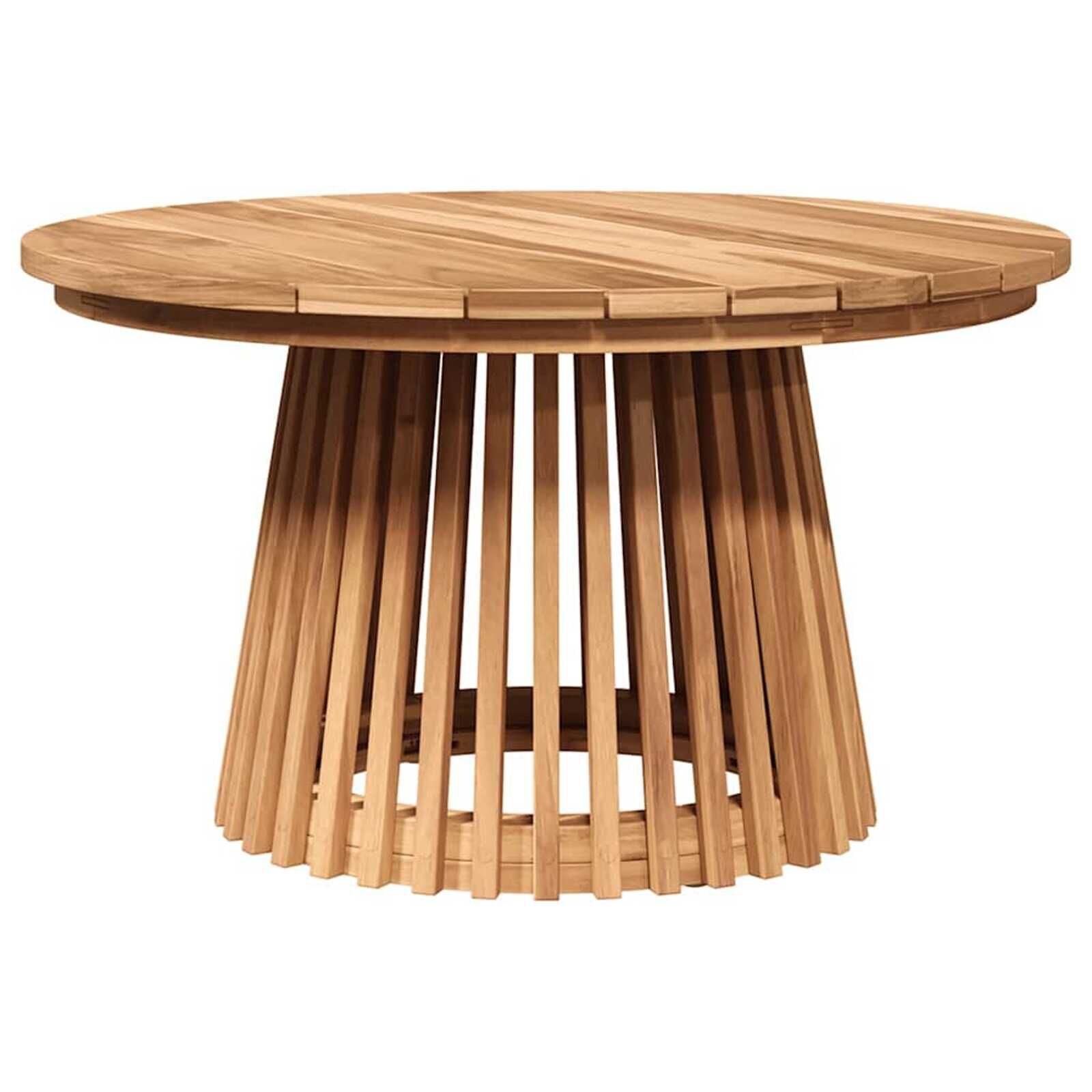 vidaXL Tuintafel Bruin 70 x 70 x 40 cm Massief teakhout