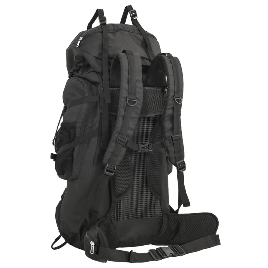 VidaXL Wandelrugzak 60L Zwart - 35% Korting!