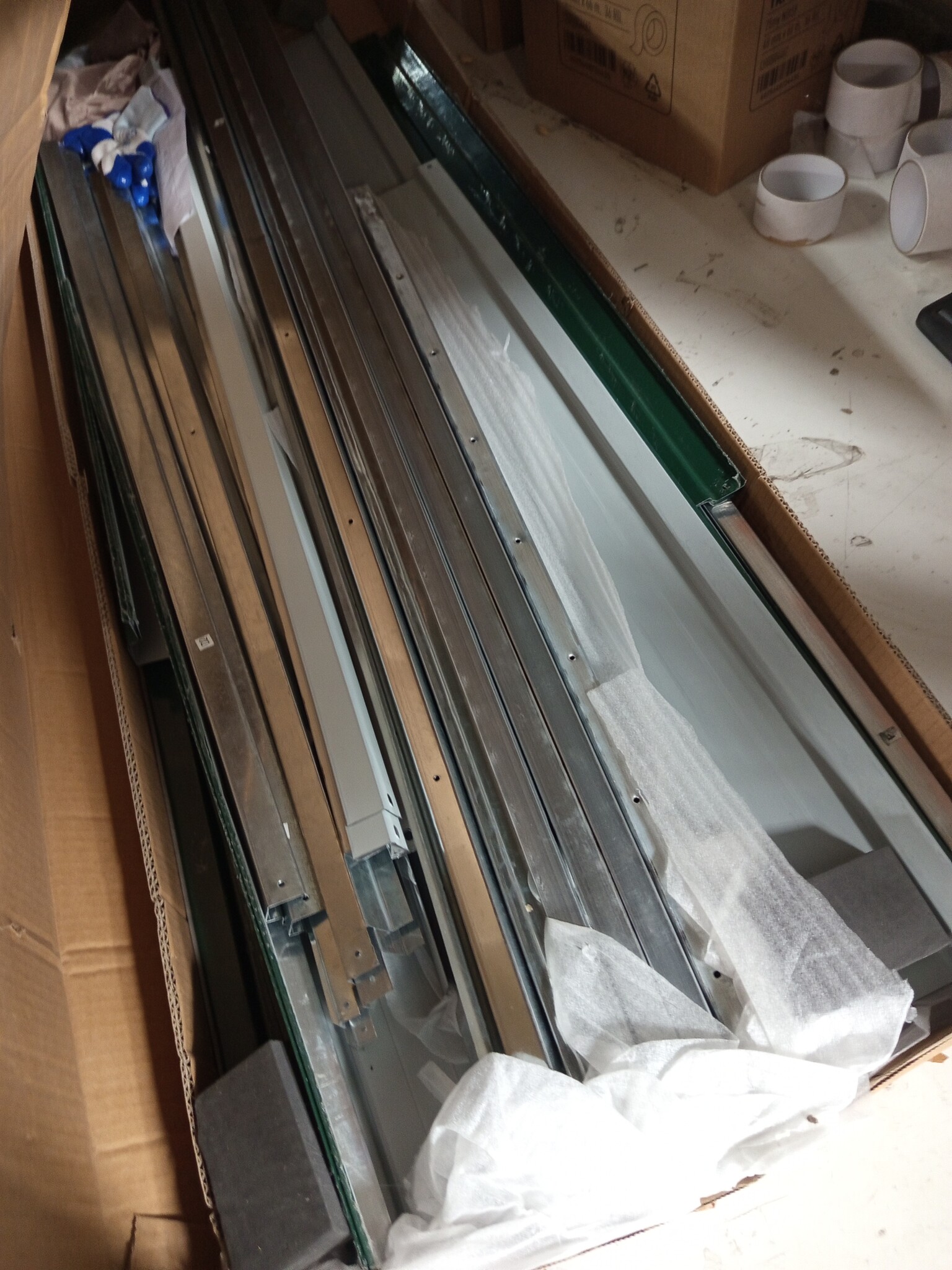vidaXL Tuinbox 171x99x93 cm groen