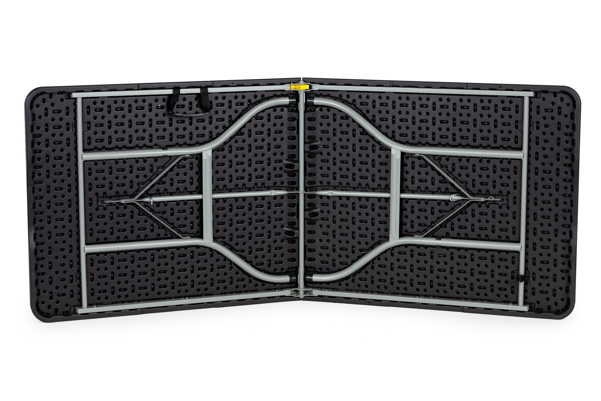 Inklapbare Campingtafel 180cm - Zwart - 40% Korting!