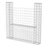 vidaXL Gabion Mand U-Vormig 160x20x150cm - 61% Korting!