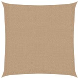 Zonnezeil Taupe 2,5x2,5m - 46% Korting!
