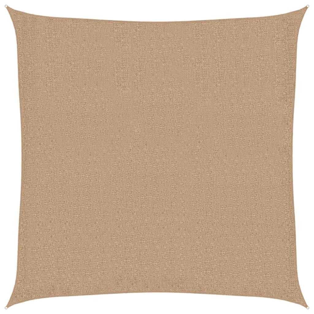 Zonnezeil Taupe 2,5x2,5m - 46% Korting!