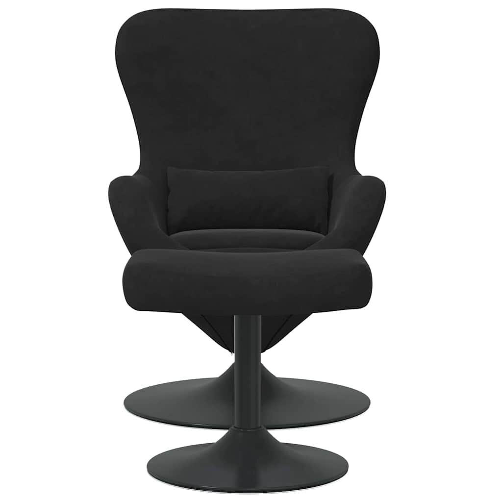 vidaXL Eivormige Stoel Zwart (2 st.) - 40% Korting!