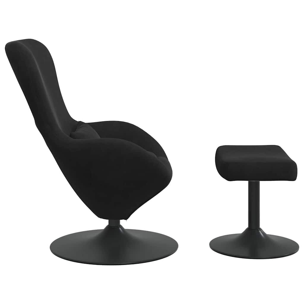 vidaXL Eivormige Stoel Zwart (2 st.) - 40% Korting!
