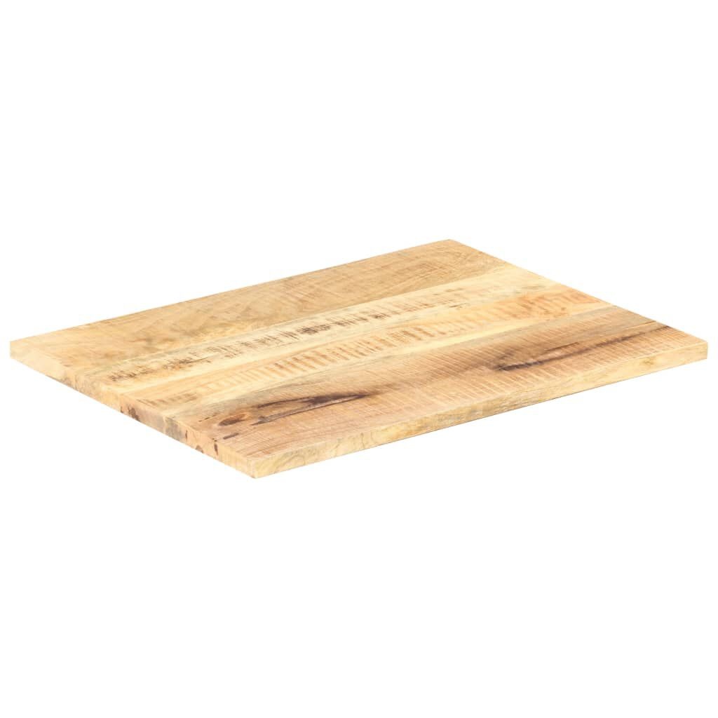 Massief Mangohouten Tafelblad 90x70cm - 35% Korting!