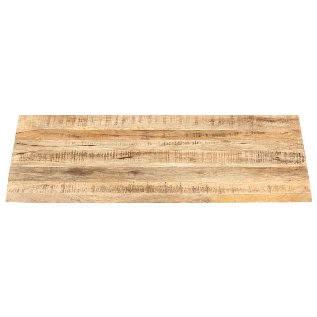 Massief Mangohouten Tafelblad 90x70cm - 35% Korting!