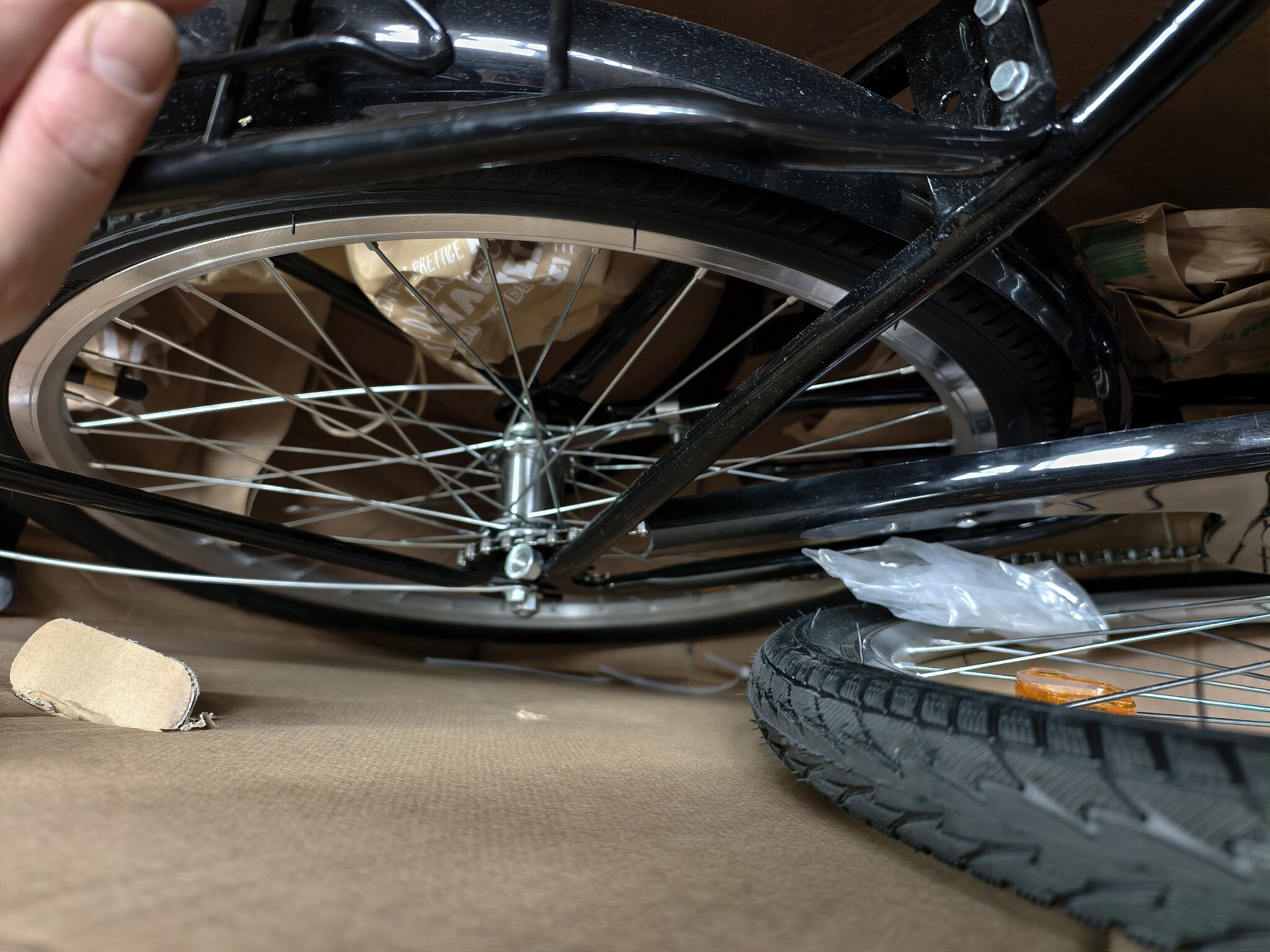Vouwfiets 24 inch Zwart - 40% Korting! Nagenoeg Nieuw