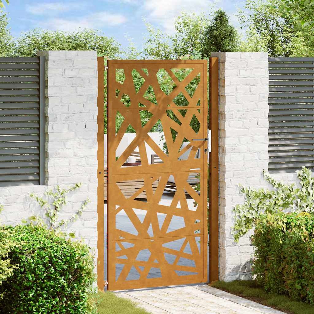 vidaXL Poort 105x180cm - Lichtdesign, Weervast - 60% Korting!
