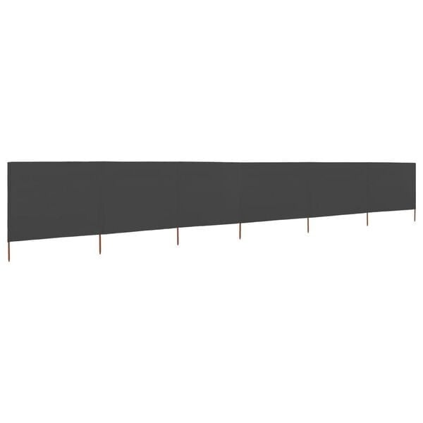 vidaXL Windscherm Grijs 800cm - 40% Korting! (Retour)