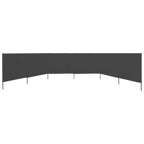 vidaXL Windscherm Grijs 800cm - 40% Korting! (Retour)
